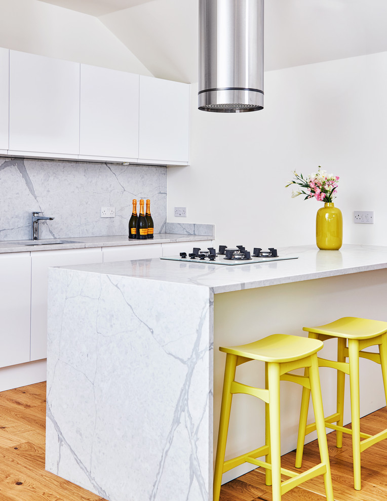 Photo of a contemporary kitchen in Manchester.