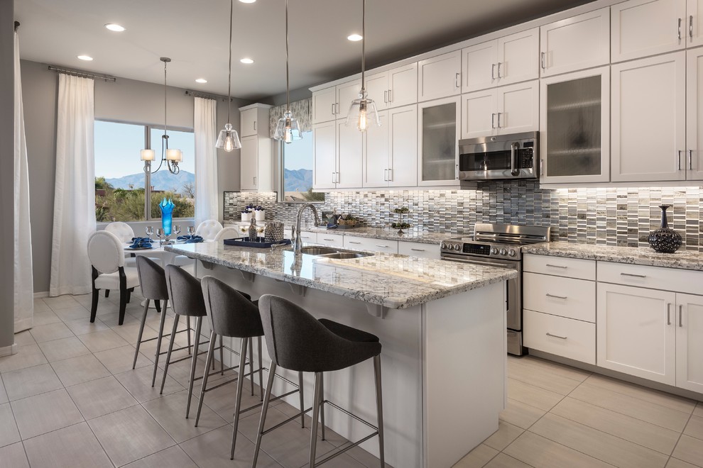 Desert Crest at Center Pointe Vistoso Graham Plan Contemporary Kitchen Phoenix by