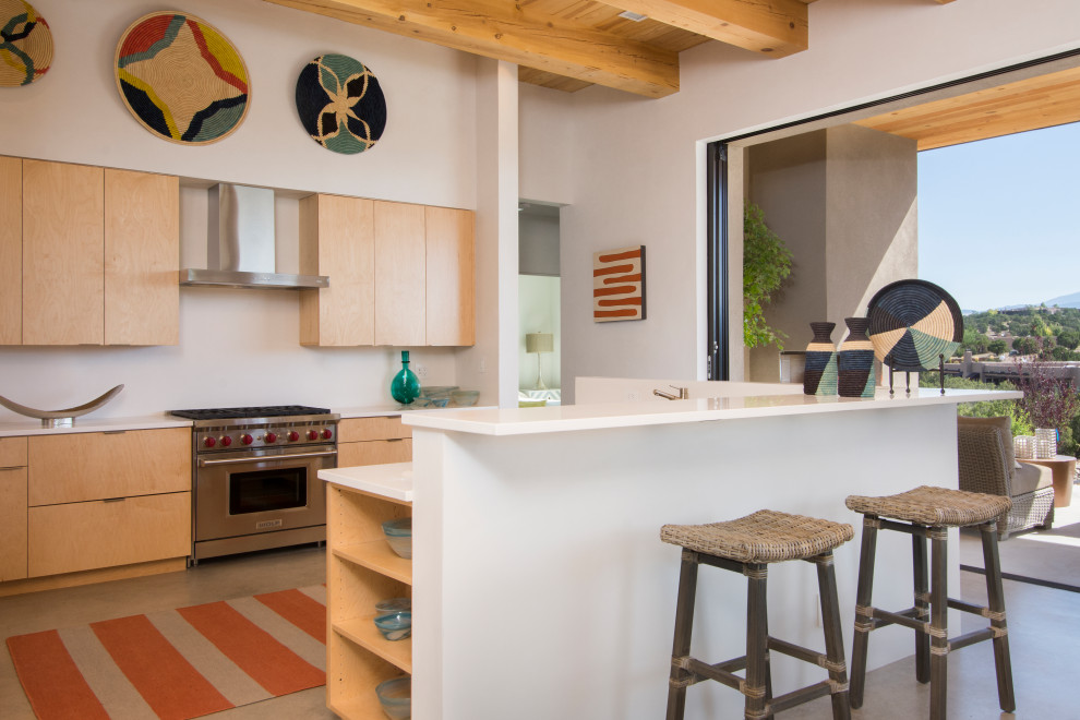 Southwest kitchen photo in Albuquerque