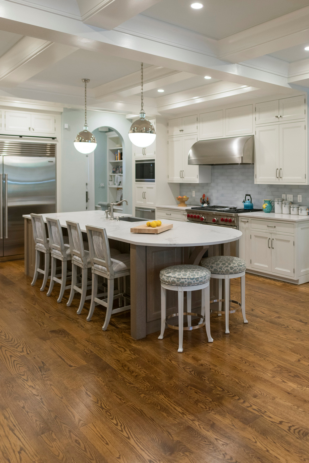 75 Beautiful Brown Coffered Ceiling Kitchen Pictures Ideas April 2021 Houzz