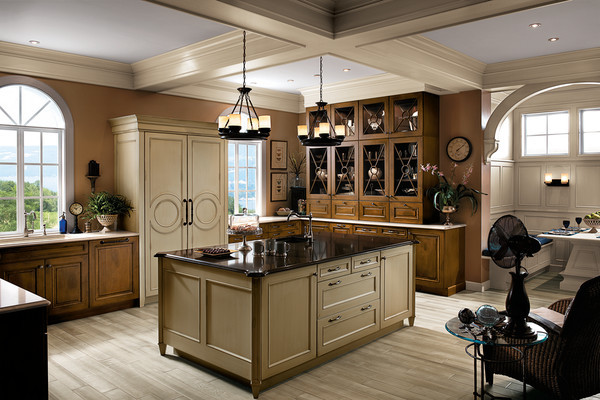 Inspiration for a classic kitchen in Other.