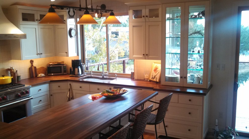 devos custom woodworking walnut countertops in park city