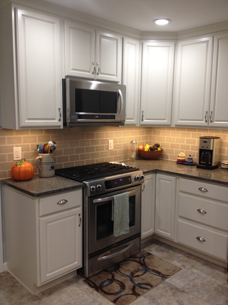 Diamond coconut paint Transitional Kitchen Other by