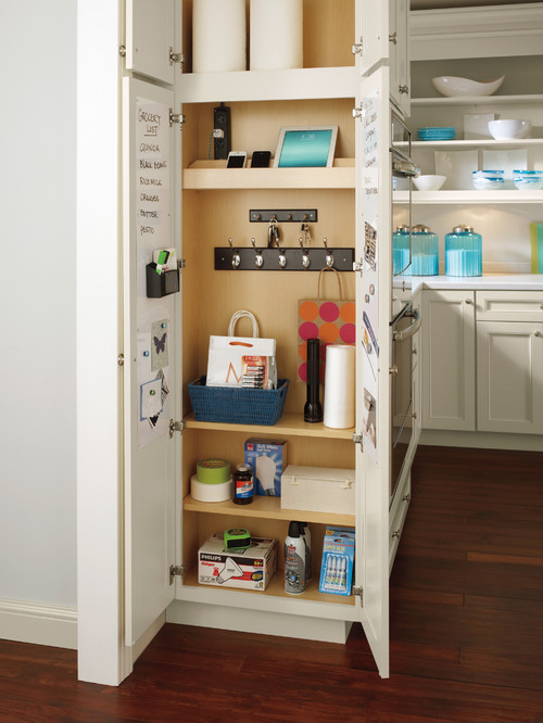Tiny but Mighty: Small Pantry Storage Cabinet Adds a Cute Twist to Traditional Kitchens