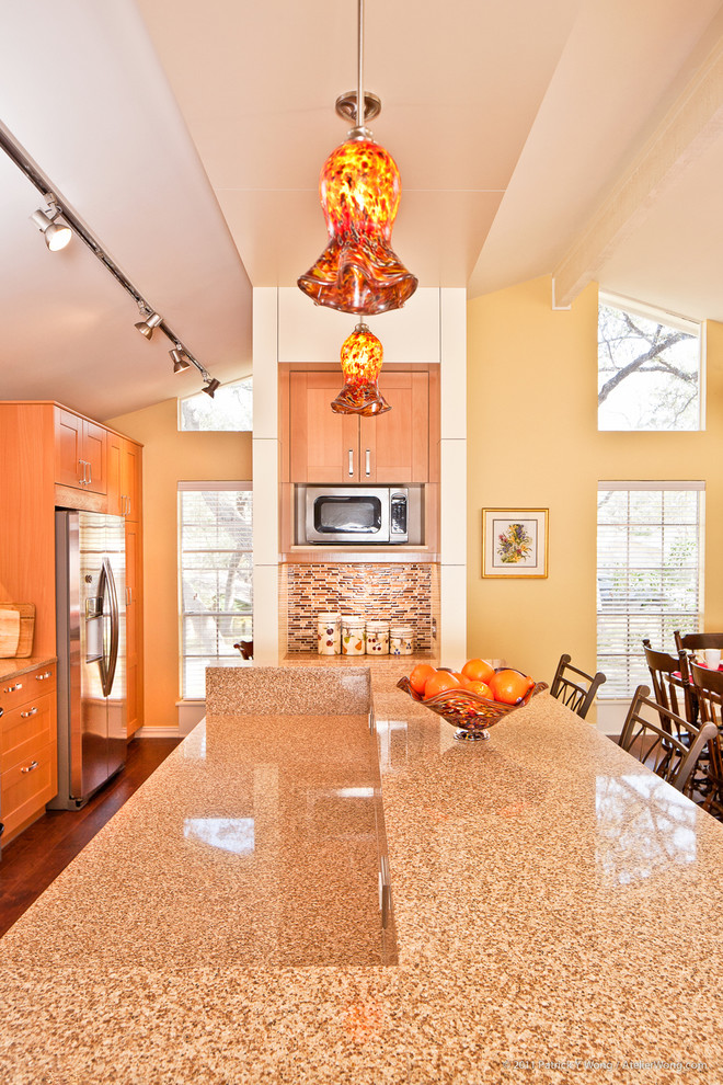 Dipped in "Carmel" Modern Kitchen Austin by Loop Design Houzz