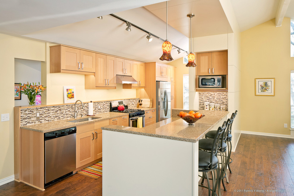 Dipped in "Carmel" Modern Kitchen Austin by Loop Design Houzz
