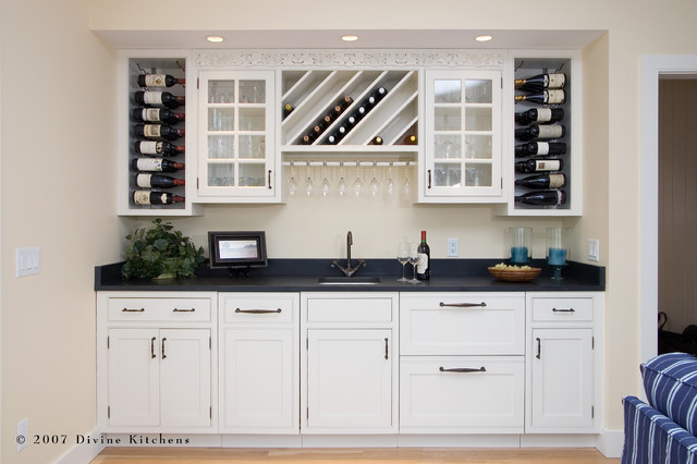 Divine Kitchens LLC  Glass shelves in bathroom, Interior design