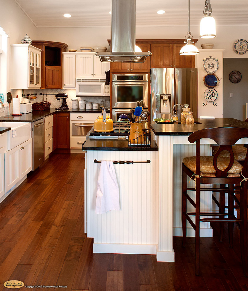 Door style Summit Species Paint Grade Finish Soft Cream