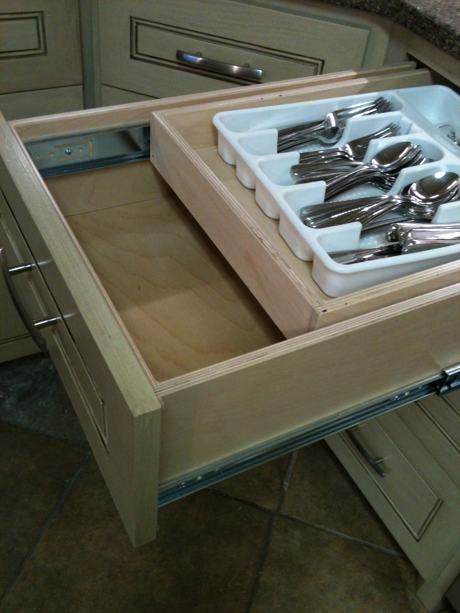 Drawer Organizer - Double Decker Cutlery Drawer Available in 20