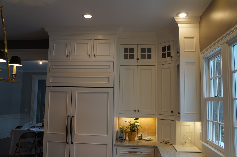 Double Row of Upper Traditional Kitchen Boston Houzz