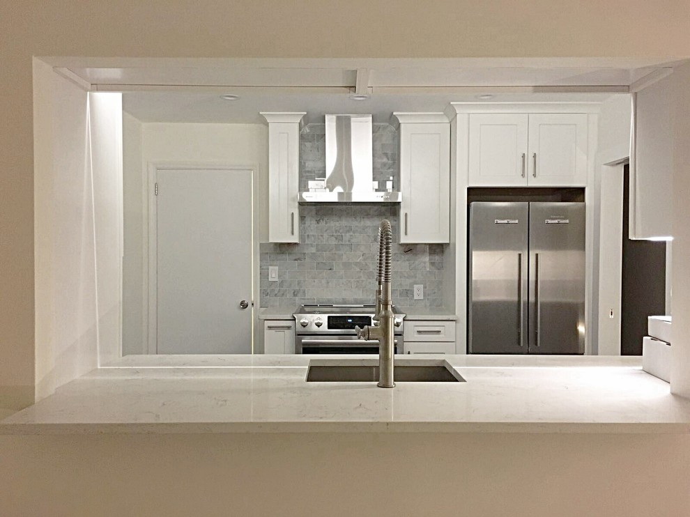 Douglaston, Queens Single Family Home Gut Renovation Transitional