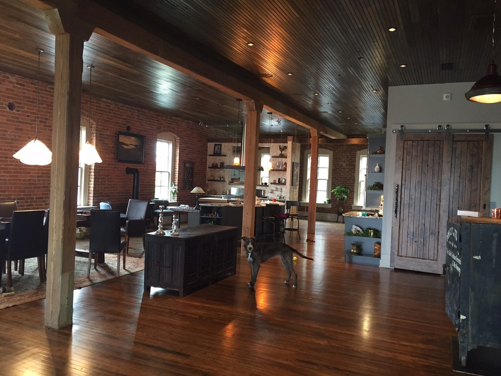 Downtown Durham, NC Loft Renovation of a 100 yr. old Building