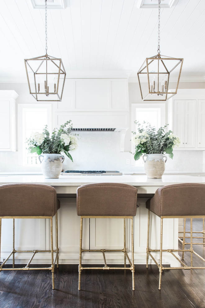 Cottage kitchen photo in Charlotte