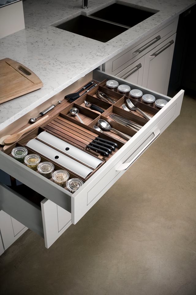 Drawer Organization By Hafele Contemporary Kitchen Chicago by