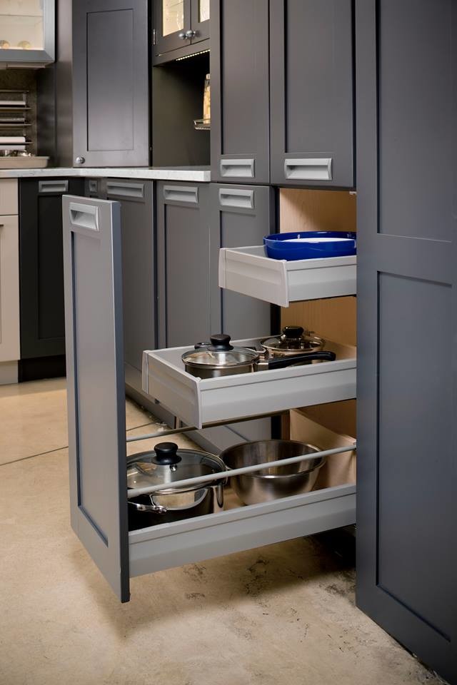 Drawer Solutions By Hafele Contemporary Kitchen Chicago by