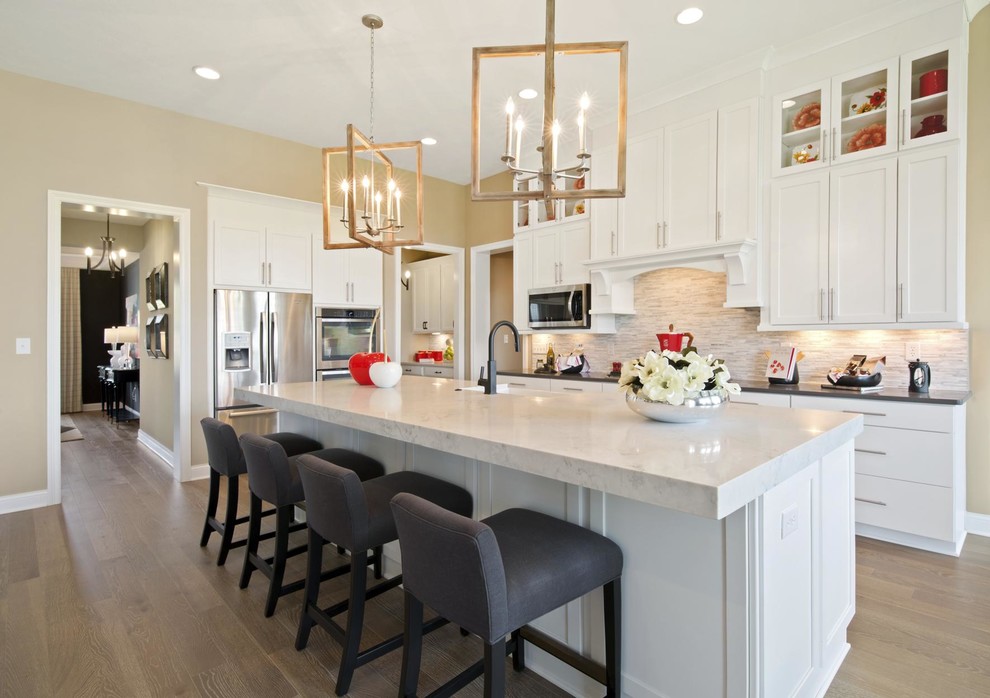 Drees Homes Crestwood - Transitional - Kitchen - Indianapolis - by ...