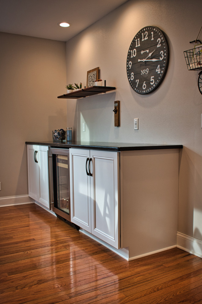 Dry Bar Countertop Soapstone Transitional Kitchen Other by