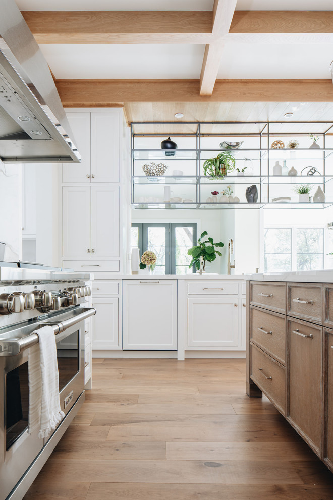 DS Coastal In The Burbs - Transitional - Kitchen - Chicago - by Amy ...