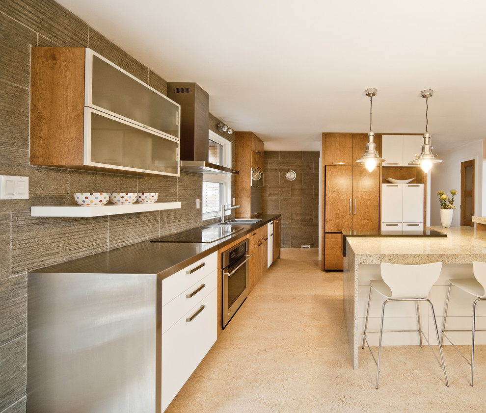 Du Lac Kitchen - Contemporary - Kitchen - Ottawa - by Studio 853 design