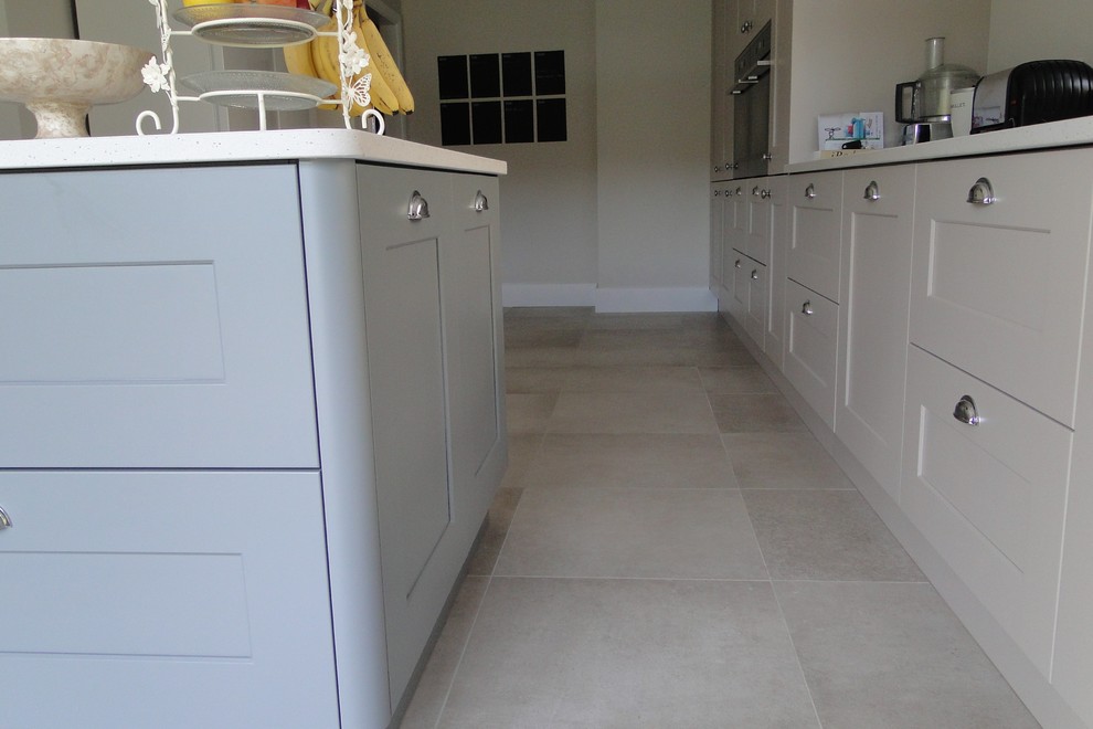 Dummy Doors and Curved Radius Post Contemporary Kitchen Other