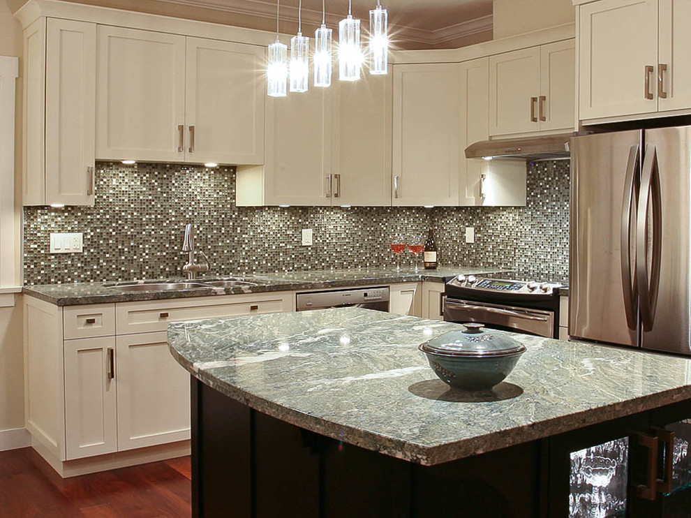 Dunbar Laneway House Contemporary Kitchen Vancouver by Kenorah