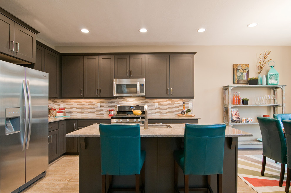 Durango Plan Valentine Estates, Woods Cross Contemporary Kitchen