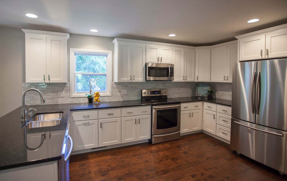 East Grand Rapids Complete Remodel - Transitional - Kitchen - Grand ...