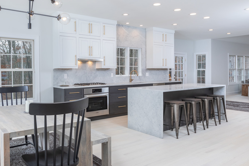 East Quogue Interior Design Change Contemporary Kitchen New York