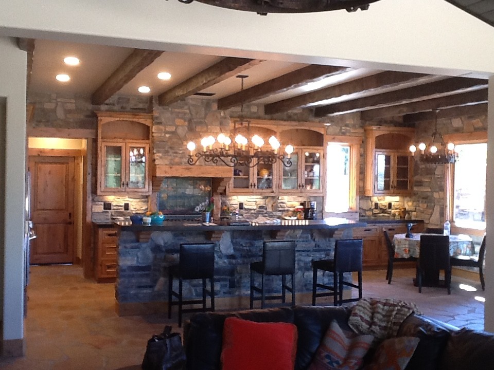 Eastmont Construction Projects Rustic Kitchen Los Angeles by