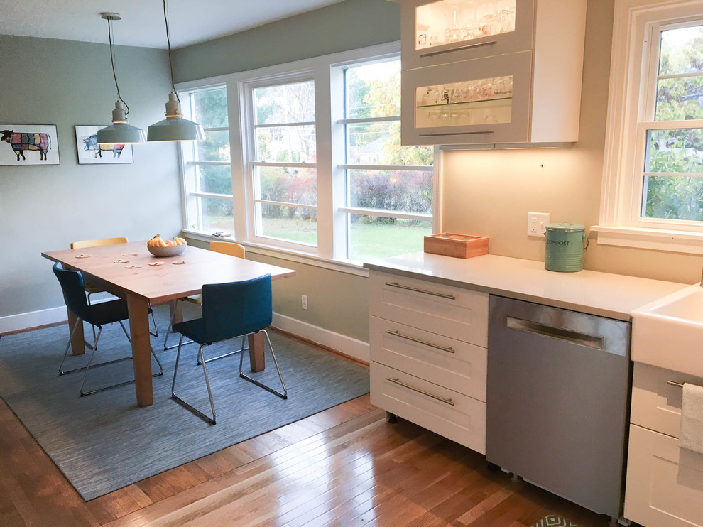 EatIn Kitchen Midcentury Kitchen New York by INSPIRED KITCHEN