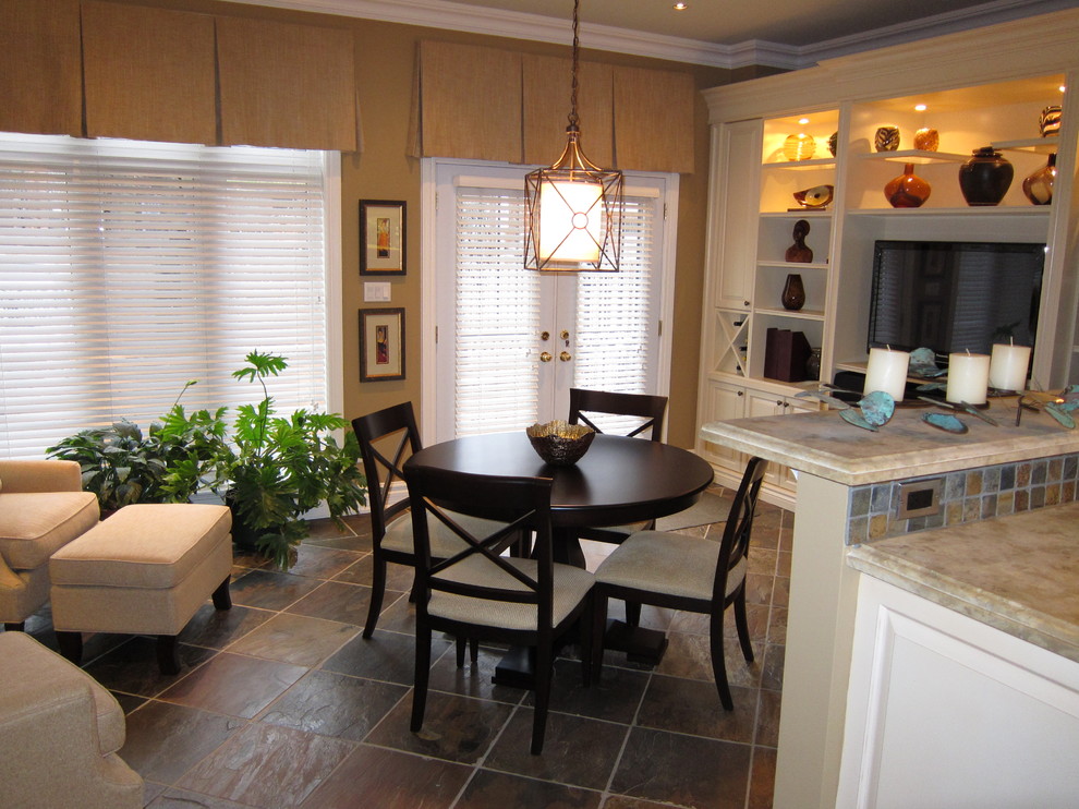 Eating Area Contemporary Kitchen Toronto by Chic Decor Houzz