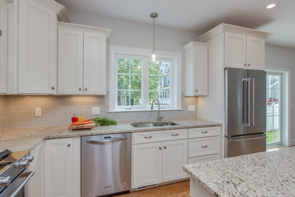 Echelon Linen Kitchen With Custom Features Transitional Kitchen