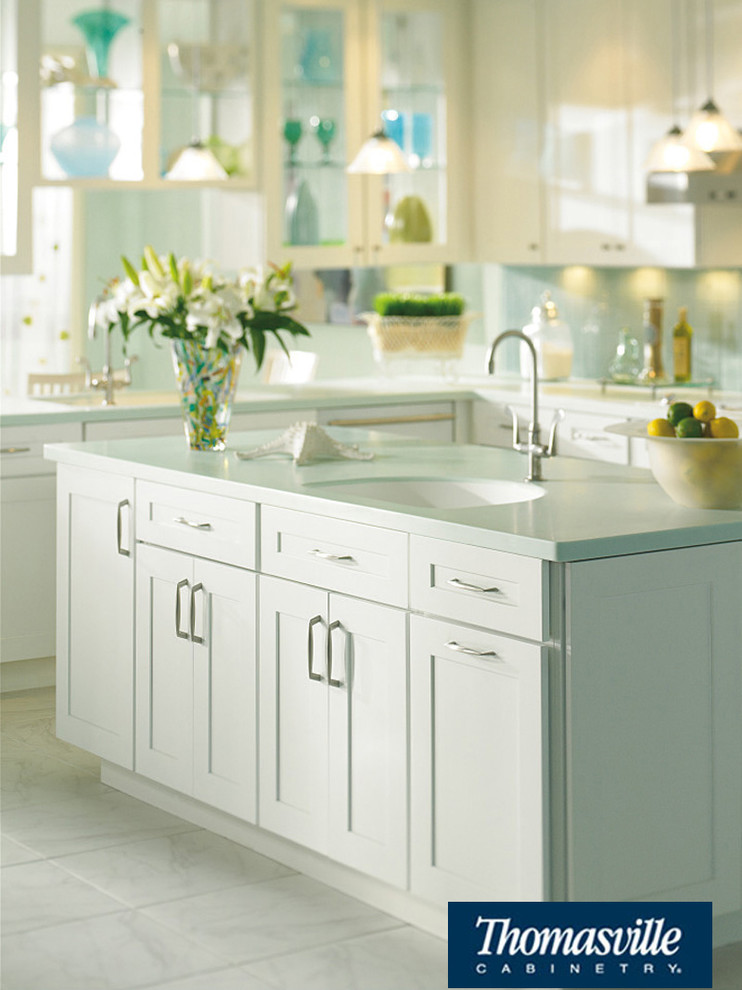 Thomassville Kitchen Cabinets Shaker / Casual Maple Kitchen Clay - And, the drawer fronts and ...