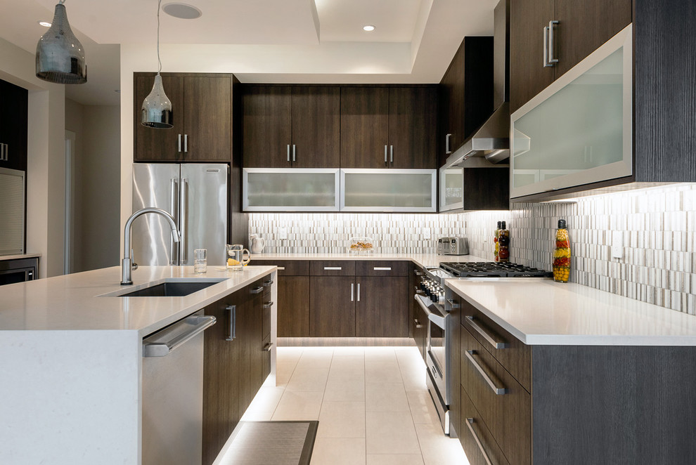 Edmonton, New Build Viga Contemporary Kitchen Edmonton by