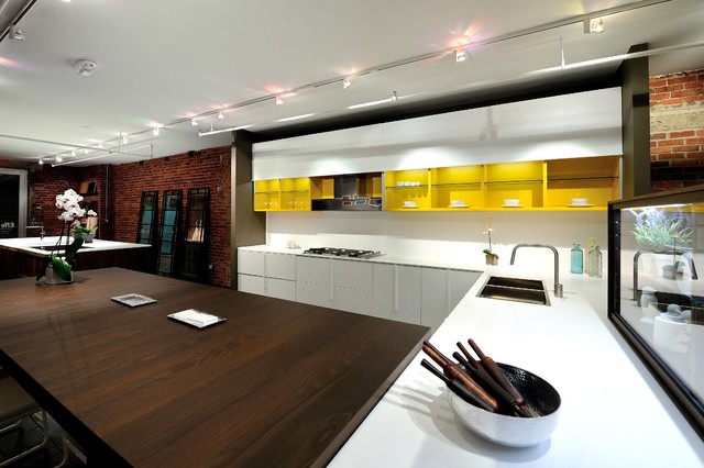 Effeti Kitchen Cabinet Showroom Chelsea Nyc Modern Kitchen New York By Murdock Solon Architects Houzz