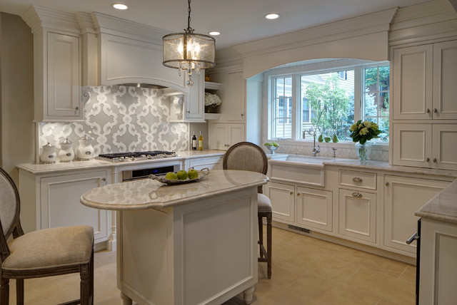 Elegant And Timeless Kitchen Design Classique Cuisine Chicago Par Drury Design Houzz 0407