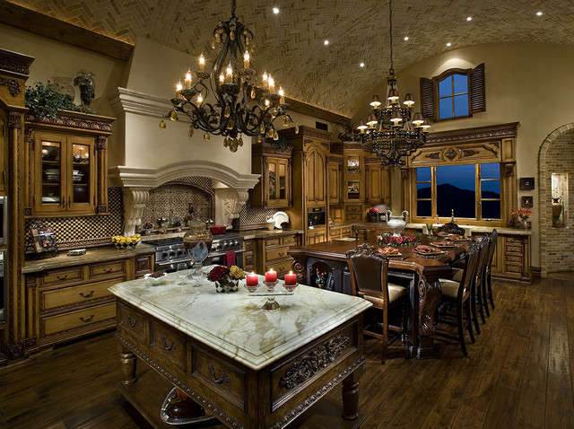 Elegant Kitchen Mediterráneo Cocina Phoenix De Fratantoni Luxury Estates Design Build Renovation Houzz