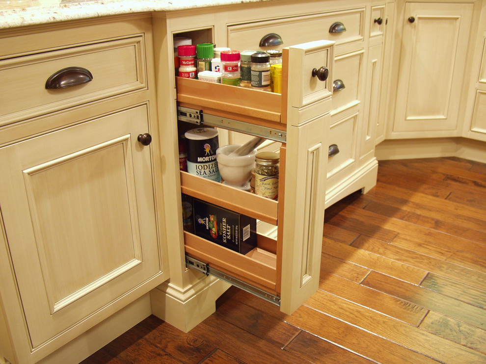 Elegant Kitchen Remodel Pull Out Pantry Traditional Kitchen