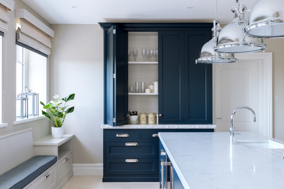 This is an example of a classic kitchen in Dublin.