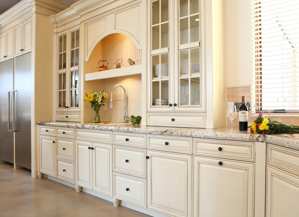 Elegant White Kitchen - MDF - Traditional - Kitchen - Phoenix - by R.D ...