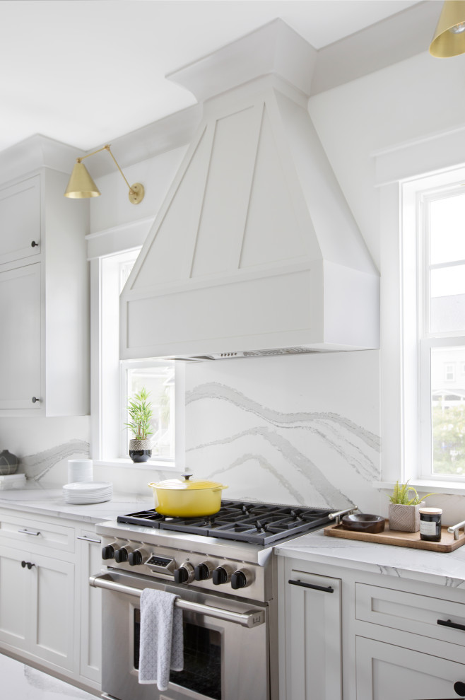 Elevated, Modern Coastal Beach Style Kitchen Charleston by