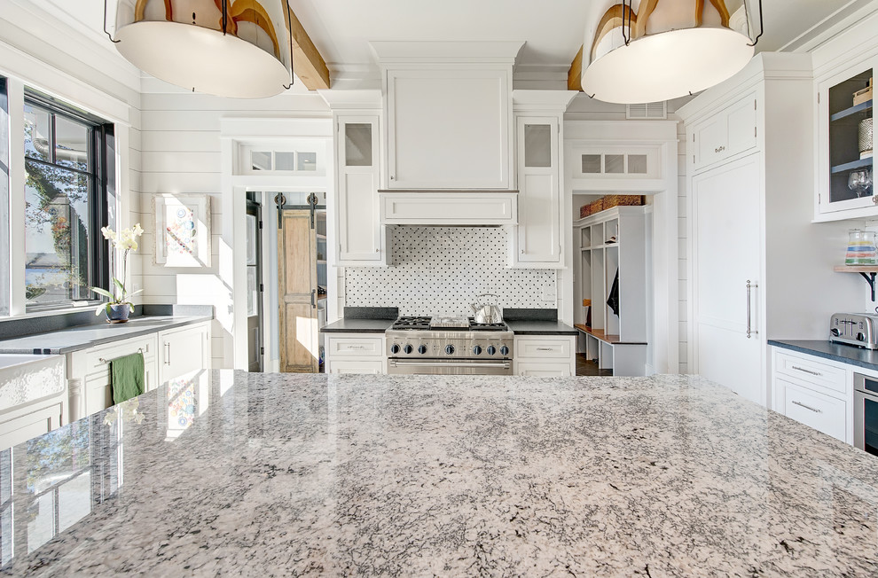 Elkton Waterfront Home Farmhouse Kitchen Baltimore by Avalon