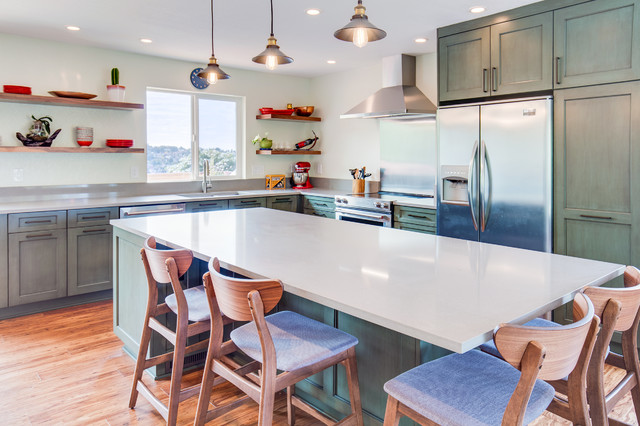Ellie Scott S New Kitchen Transitional Kitchen Seattle By Phinney Ridge Cabinet Company Houzz