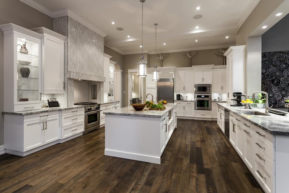 Elmwood Fine Custom Cabinetry Transitional Kitchen Toronto By Gt Kitchen Bath Design Studio