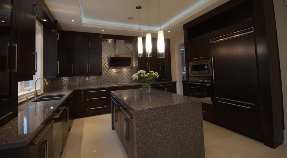 EMPRESS Contemporary Kitchen Toronto by Bath Emporium & Castle Kitchens Houzz