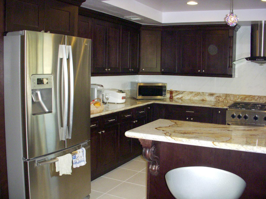 Espresso Kitchen Cabinets Houzz