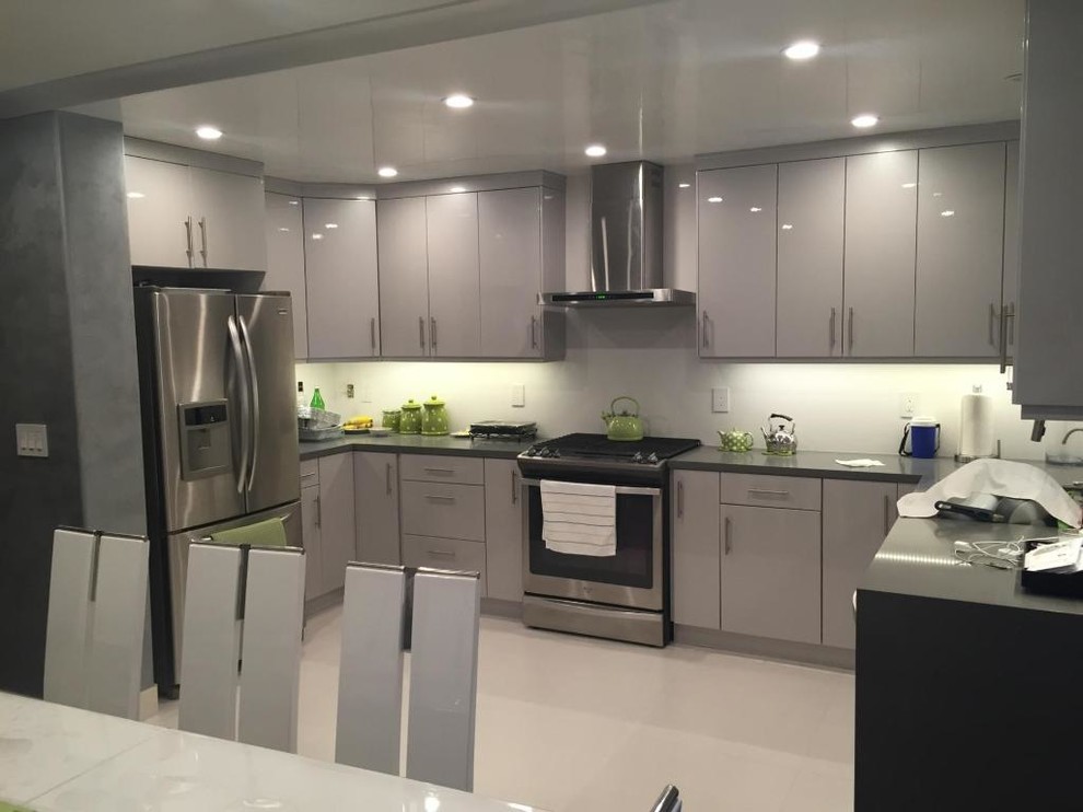 European Style Cabinet - Modern - Kitchen - Los Angeles - by ...