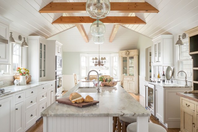 OC] Kitchen in New England cottage, recently remodeled [6615x4422