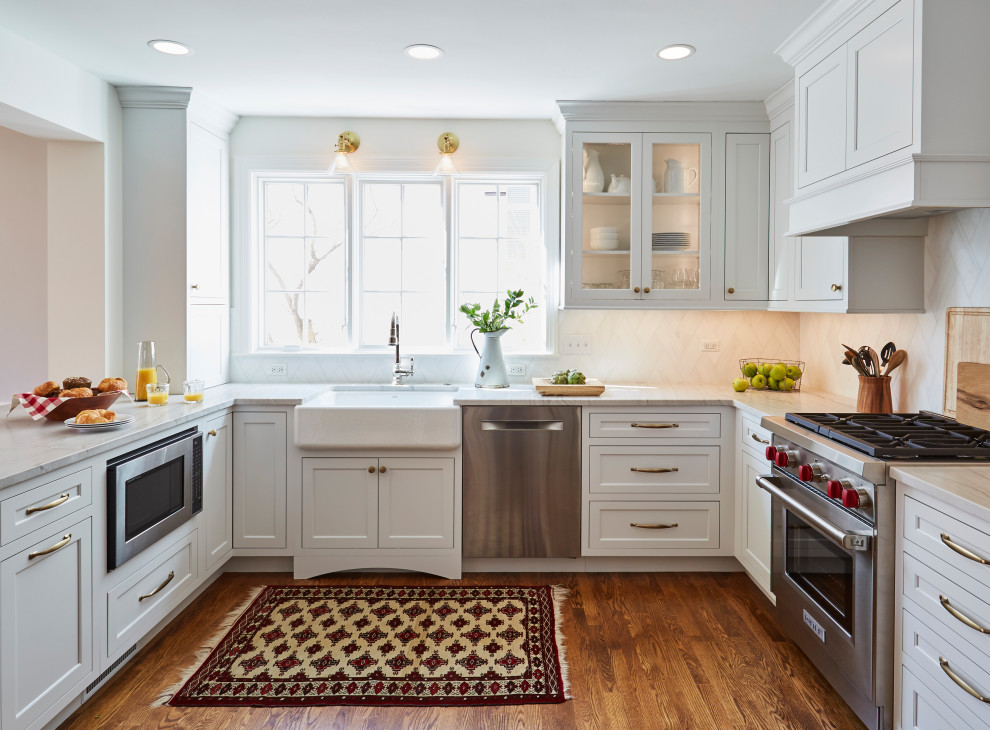 Evanston, Illinois - Transitional - Kitchen - Chicago - by DDK Kitchen ...