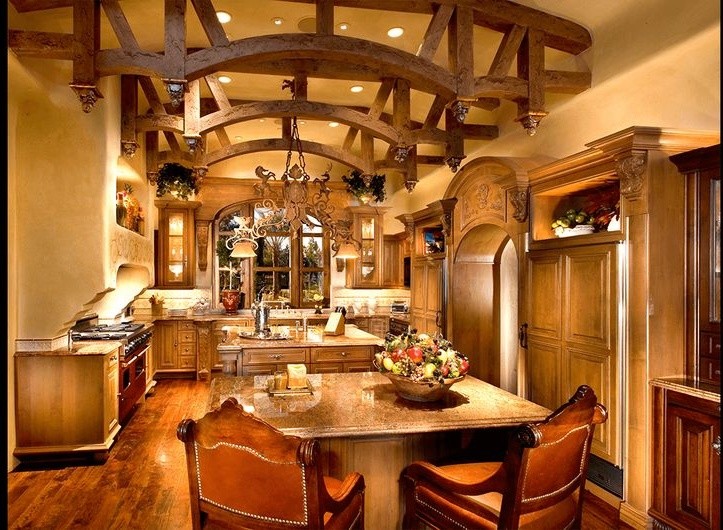Inspiration for a huge contemporary carpeted kitchen remodel in Phoenix